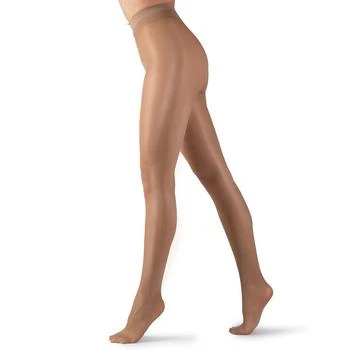 LECHERY | Women's European Made Lustrous Silky Shiny 20 Denier 1 Pair of Tights,商家Macy's,价格¥187