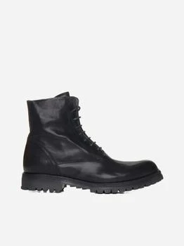 推荐Ikonic 001 leather ankle boots商品