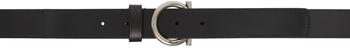 gancini, Salvatore Ferragamo | Black Gancini Belt商品图片 额外8.5折, 额外八五折