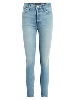 推荐Barbara High-Rise Super-Skinny Ankle Jeans商品