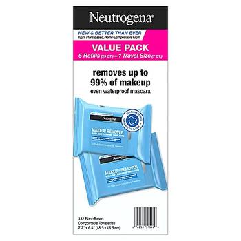 商品Neutrogena | Neutrogena Makeup Remover Cleansing Towelettes and Face Wipes (132 ct.),商家Sam's Club,价格¥148图片