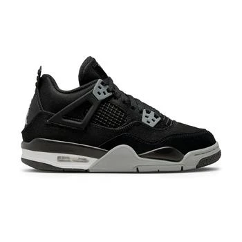 推荐Air Jordan 4 Retro Black Canvas (GS)商品