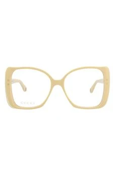Gucci | 55mm Oversize Fashion Optical Glasses 4.2折起