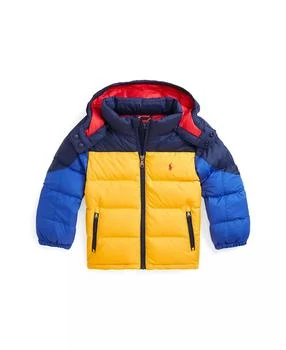 Ralph Lauren | Toddler and Little Boys Ripstop Down Hooded Jacket,商家Macy's,价格¥1106