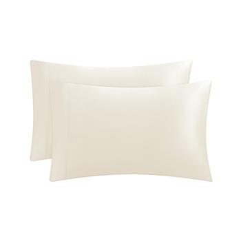 商品100% Polyester Satin 2 Piece Pillow Case Set图片