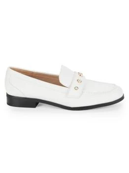 Stuart Weitzman | 女式 Owen系列 皮革人造珍珠 Penny 乐福鞋,商家Saks OFF 5TH,价格¥2011