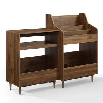 Crosley Brands | Liam 2Pc Record Player Stand And Vinyl Storage Set,商家Premium Outlets,价格¥3789