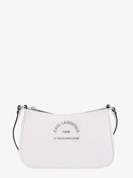 推荐Karl Lagerfeld Leather closure with zip Lined Shoulder Bags商品