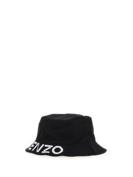 Kenzo | Kenzo Logo Patch Reversible Bucket Hat 5.3折, 独家减免邮费