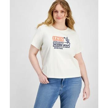 Levi's | Plus Size Graphic Authentic Cotton Short-Sleeve T-Shirt 6折