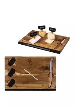 商品NCAA USC Trojans Delio Acacia Cheese Cutting Board and Tools Set,商家Belk,价格¥856图片