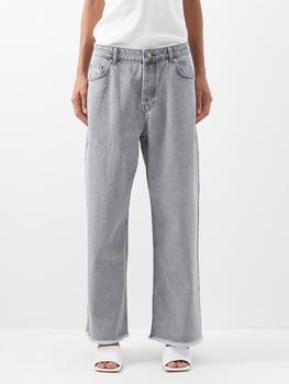 推荐Gait organic-cotton super wide-leg jeans商品