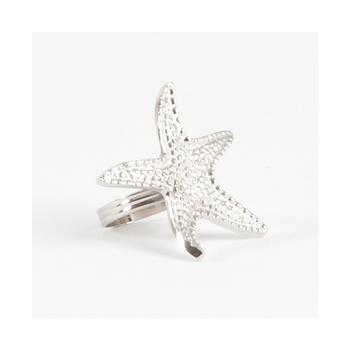 商品Star Fish Design Napkin Ring, Set of 4图片