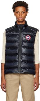 canada goose vest, Canada Goose | Black Crofton Down Vest商品图片 