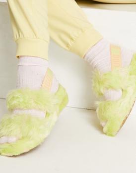 ugg凉鞋, UGG | UGG Oh Yeah Spots sandals in pollen商品图片 5折