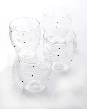 Jonathan Adler | Oculus Glasses, Set of 4,商家Neiman Marcus,价格¥623