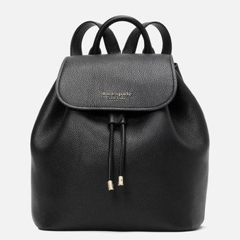 推荐Kate Spade New York Women's Sinch Flap Backpack - Black商品