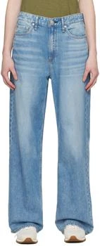 Rag & Bone | Indigo Logan Jeans,商家SSENSE CA,价格¥638