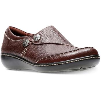 clarks女鞋价格, Clarks | Clarks Women's Ashland Lane Q Leather Ortholite Slip On Casual Loafer商品图片 4.8折起