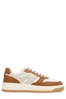 hogan | 低帮运动鞋 H630 Panelled Low-Top Sneakers,商家Cettire,价格¥1922