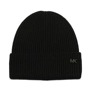 Michael Kors | Men's Racked Ribbed Cuffed Logo Hat 4.9折