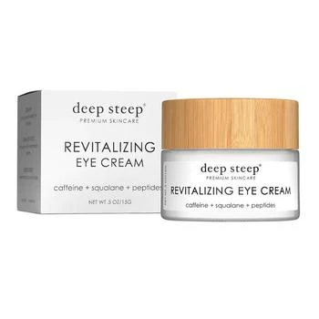 product Deep Steep Premium Skin Care Revitalizing Eye Cream, 0.5 Oz image