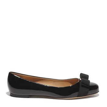 牛皮菲拉格慕皮带, Salvatore Ferragamo | 香港直邮Ferragamo菲拉格慕女士黑色亮面牛皮单鞋01A181574556商品图片 额外8.2折x额外9折, 额外八二折, 额外九折