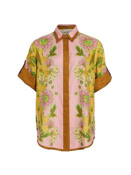 推荐Winnie Floral Linen Shirt商品