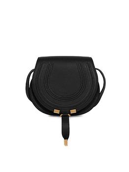 Chloé | Small Marcie Leather Saddle Bag商品图片,