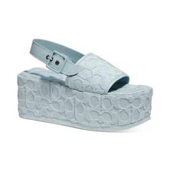 商品Coach | Women's Noelle Platform Signature Sandals,商家Macy's,价格¥480图片