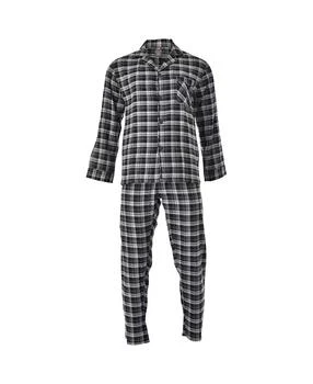 Hanes | Men's Flannel Plaid Pajama Set,商家Macy's,价格¥283