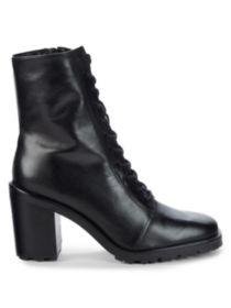 product Solid-Hued Leather Boots image