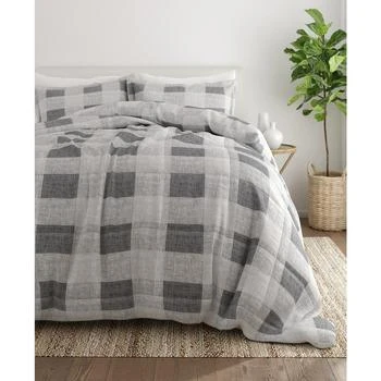 IENJOY HOME | Home Collection 2 Piece Premium Ultra Soft Gingham Comforter Set,商家Macy's,价格¥330