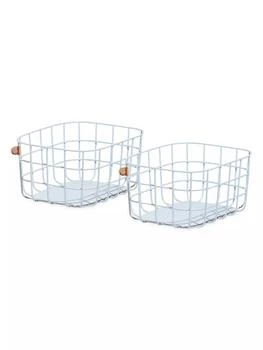 Open Spaces | Medium Wire Baskets,商家Saks Fifth Avenue,价格¥537