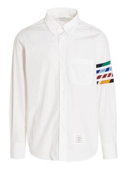 推荐Thom Browne 4-Bar Button-Up Shirt商品