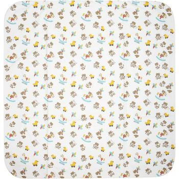 Moschino | Ivory Babies Blanket With All-over Pattern 