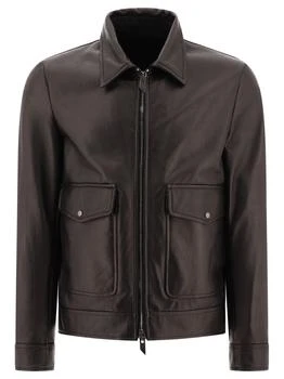 Salvatore Santoro | Leather Biker Jacket Jackets Black,商家Wanan Luxury,价格¥6042