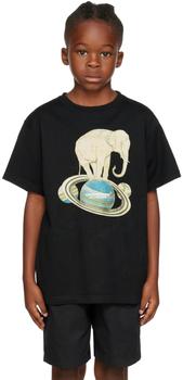 推荐Kids Black Elephant T-Shirt商品
