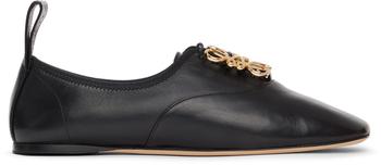 罗意威鞋价格, Loewe | Black Anagram Derbys商品图片 