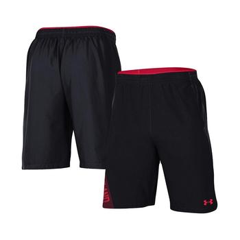 Under Armour | Men's Black Maryland Terrapins 2021 Sideline Woven Shorts商品图片,