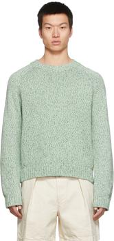 推荐Green Knit Crewneck Sweater商品