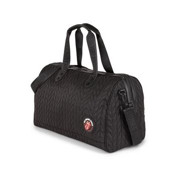 推荐Iconic Collection Quilted Duffle Bag with Adjustable and Removable Crossbody Strap商品