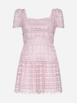 推荐Petal lace mini dress商品