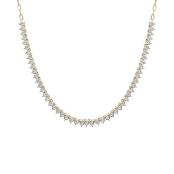 商品Diamond 16" Collar Necklace (1 ct. t.w.), Created for Macy's图片