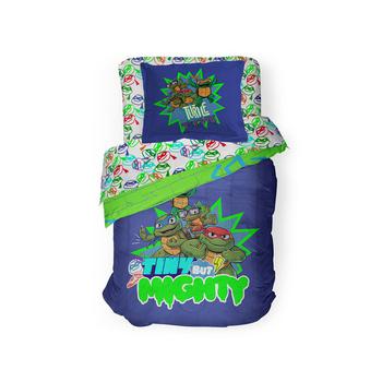 商品TEENAGE MUTANT NINJA TURTLES | Teenage Mutant Ninja Turtle Movie Collection Mini Mutants Twin Comforter Set with Sham,商家Macy's,价格¥922图片