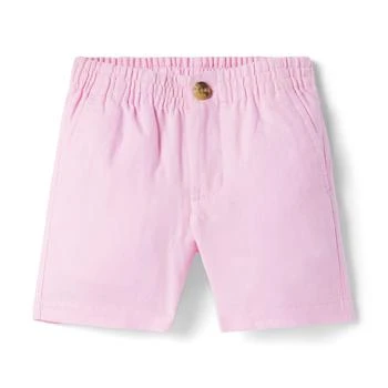 Janie and Jack | Linen Pull-On Shorts (Toddler/Little Kids/Big Kids) 7.6折