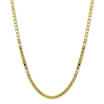 Giani Bernini | Box Link 20" Chain Necklace in 18k Gold-Plated Sterling Silver, Created for Macy's 4折×额外8折, 独家减免邮费, 额外八折