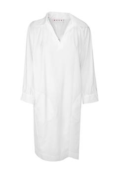 Marni | Marni Split-Neck Midi Shirt Dress商品图片,5.3折