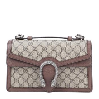 古驰链条包, Gucci | GUCCI 20Dionysus系列帆布双G老花酒神链条手提单肩包 621512-K9GSN-8358商品图片 满$100享9.5折, 满折