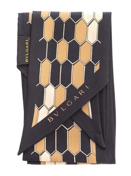 商品BVLGARI | Bulgari Graphic-Printed Scarf,商家Cettire,价格¥1201图片